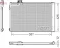 Радиатор кондиционера DENSO DCN17064 (фото 1)