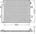 Радиатор кондиционера DENSO DCN32073 (фото 1)