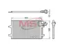 Радиатор кондиционера DENSO DCN33009 (фото 1)
