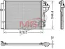 Радіатор кондиціонера DENSO DCN43006 (фото 1)