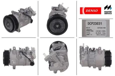 Компресор кондиціонера новий RENAULT Megane III 09-16. Scenic III 09-16 DENSO DCP23031