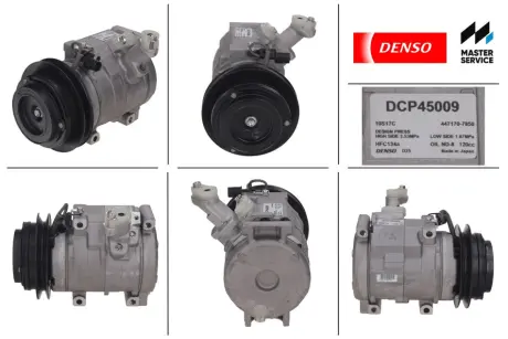Компресор кондиціонера новий MITSUBISHI Pajero 00-07. Carisma 95-04 DENSO DCP45009