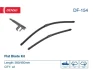 Щітка склоочисника безкаркасна передн (2шт) Flat Blades 580/450мм ALFA ROMEO 159, BRERA, SPIDER 06.05-12.12 DENSO DF154 (фото 1)