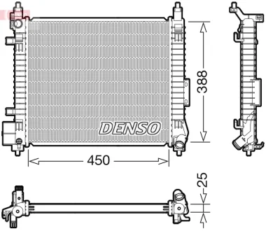 Радіатор DENSO DRM46061