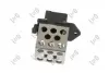 Додатковий резистор, вентилятора охолодження Renault Traffic, Laguna II, Clio III 01- DEPO 133042002 (фото 1)