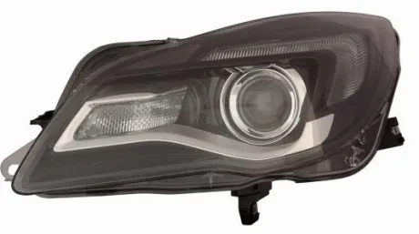 Фара Лів (HIR2/PY21W/W21, електричн, з мотором, колір відбивача: чорн) OPEL INSIGNIA A 06.13-03.17 DEPO 4421181LMLDEM2