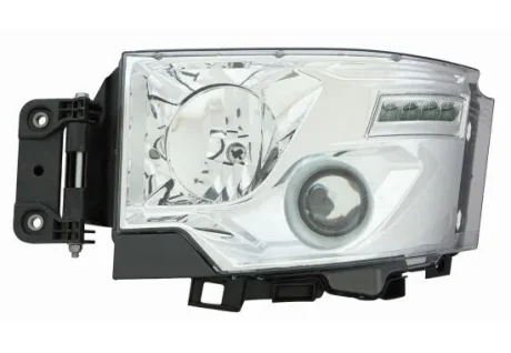 Фара Прав (H1/H7/LED, електричн, без мотора, включає денні ходові вогні, колір відбивача: хром) RVI T 01.13- DEPO 55111A6RLDEMN