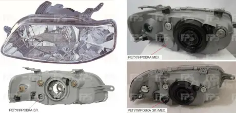 Фара головного света правая сторона Av1 T200 EL DEPO FP 1703R2-E