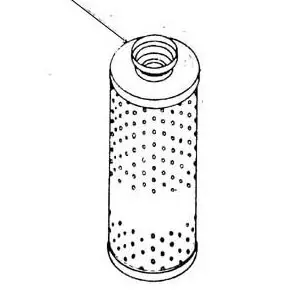 Hydraulic filter, cartridge. Фильтр гидравлический, вставка DESTA 19060020