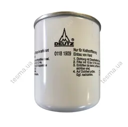 Фильтр топливный, накручиваемый. Фільтр паливний, накручуваний. Fuel filter, Spin-On DEUTZ-FAHR 01181909 (фото 1)