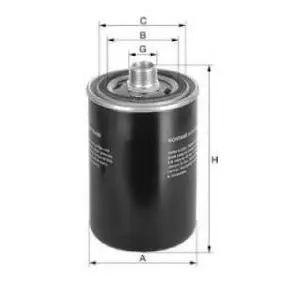 Fuel filter, Spin-On. Фильтр топливный, накручиваемый DEUTZ-FAHR 1181691