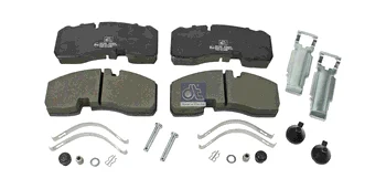 КМП гальмівних колодок DIESEL TECHNIC 1014001