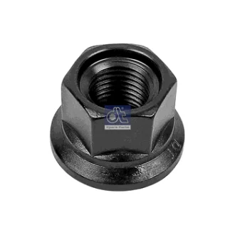Гайка колеса 7/8"-11BSFx27мм (плаский) SCANIA 3, 3 BUS, 4, 4 BUS, G I, K I, P I, R I, T, TOURING 01.88- DIESEL TECHNIC 117026