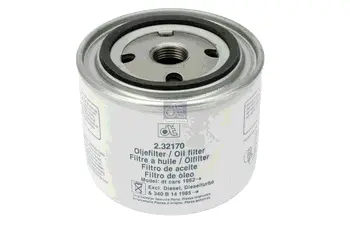 Oil filter, Spin-On. Фильтр масляный, накручиваемый DIESEL TECHNIC 232170