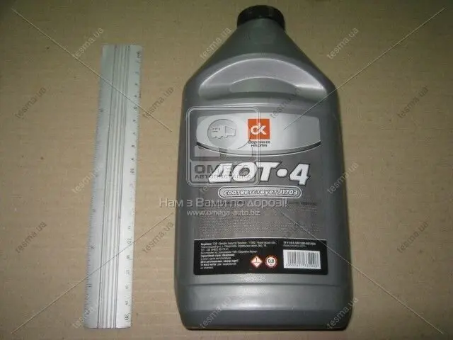 Жидкость тормозная Дорожная карта DOT-4, 0.8L DK 102 (фото 1)