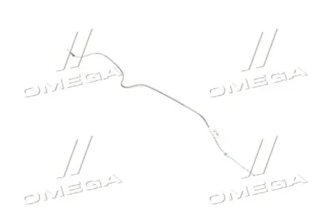 Трубка гальмівна ВАЗ 2101 задня права ДК DK 21013506100