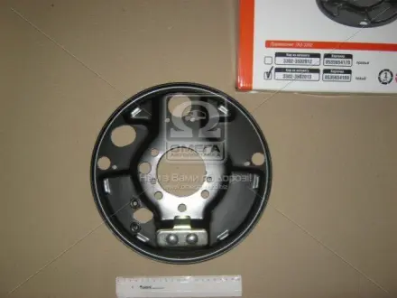 Щит гальма ГАЗ 3302 задній лівий ДК DK 33023502013