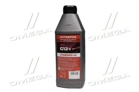 Рідина охолоджувальна, антифриз, Standard-40, червоний, -40, готовий, 0.8л DK 4802877306