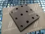 Накладка гальм. КамАЗ-6520 ЄВРО свердл. R0 15-18 ДК DK 65203501105 (фото 1)
