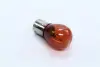 Лампа покажчиків поворотів і стоп-сигналів помаранчева BA15s Amber 12V P21W <ДК> DK DK12V21WBA15SAMBE (фото 3)