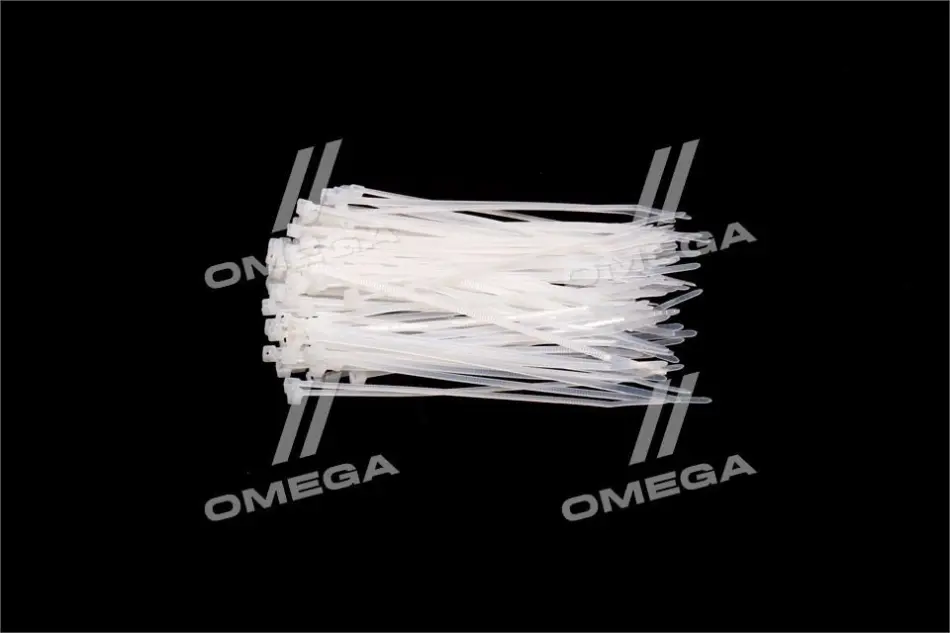 Хомут пластиковий 2.5х120мм. білий 100шт.-уп. ДК DK DK2225Х120WT (фото 1)