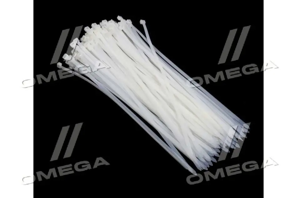 Хомут пластиковый 7.6х400мм. белый 100шт./уп. <ДК> DK DK2276Х400WT (фото 1)