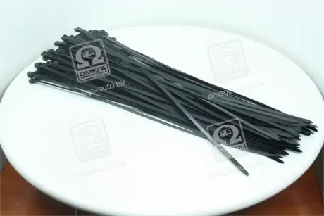 Хомут пластиковый 7.6х500мм. черный 100шт./уп. <ДК> DK DK2276Х500BK