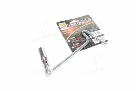 Ключ свечной, цельная мет. ручка 16 мм <ДК> DK DK28071С16