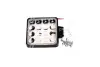 Фара LED квадратна 48W 6000K (16 діодів) (10.5см х 10.5см х 1.5см) 3D лінза ДК DK DK3721 (фото 1)