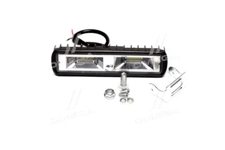 Фара LED прямоугольная (chip COB) 48W 6000K (2 диода) (15см х 4см х 4см) алюм. корп. <ДК> DK DK3724