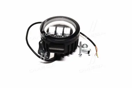 Фара LED СТГ круглая 30W (+ LED кольцо) <ДК> DK DK3730