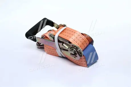 Стяжка груза, 3t. 50mm.x5m.(0.5+4.5) прорезин. ручка <ДК> DK DK3901