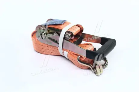 Стяжка груза, 3t. 50mm.x6m.(0.5+5.5) прорезин. ручка <ДК> DK DK3902