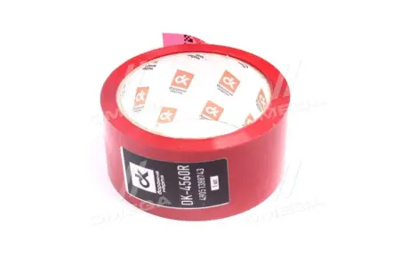Скотч упаковочный красный (липкая лента) 45х60 м <ДК> DK DK-4560R