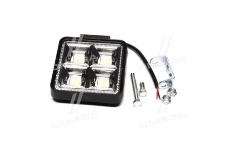 Фара LED квадратна 48W. 10-30V вузький промінь ДК DK DK.4SQ.0111