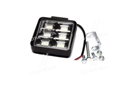 Фара LED квадратна 48W, 10-30V вузький промінь <ДК> DK DK4SQ0112