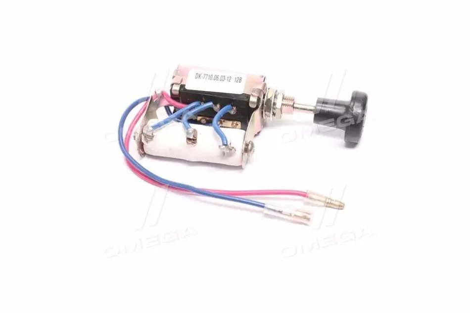 Переключатель отопителя салона Богдан, Эталон с резистором 12V <ДК> DK DK7710060312 (фото 1)