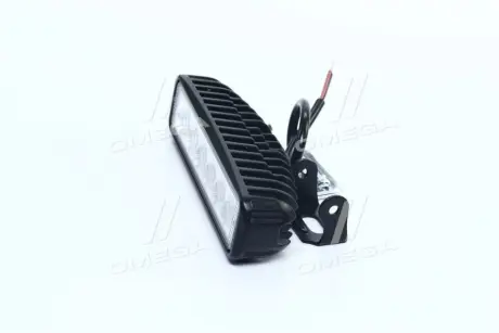 Фара LED прямоугольная 18W, 6 ламп, 159,8*54,2мм, широкий луч <ДК> DK DK B2-18W-A FL