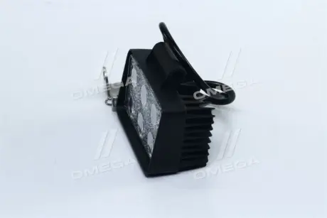 Фара LED прямокутна 18W. 6 ламп. 110 - 65мм. широкий промінь ДК DK DK B2- 18W-B FL