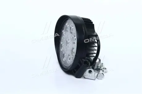 Фара LED кругла 27W. 9 ламп. 110 - 128мм. вузький промінь ДК DK DK B2-27W-A SL