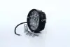 Фара LED круглая 42W, 14 ламп, 116*137,5мм, узкий луч <ДК> DK DK B2-42W-B SL (фото 1)