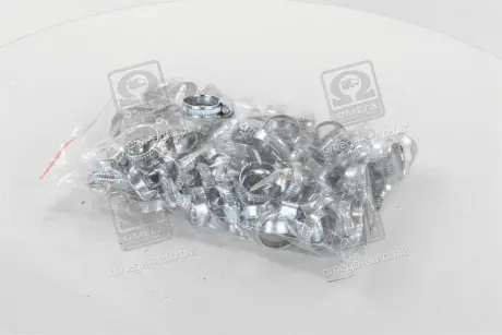 Хомут затяжний оцинкований 16-25мм. Germany-Тип. 1уп.-100шт. ДК DK DKG1625100