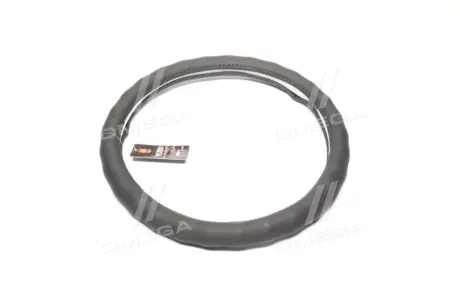 Чехол на руль черный гладкий L <ДК> DK DKL30BK