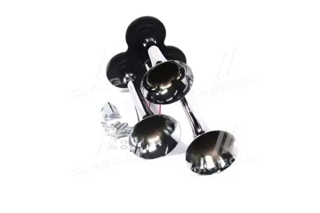 Сигнал дудка 3шт хром 165/230/295мм 24V <ДК> DK SL1007