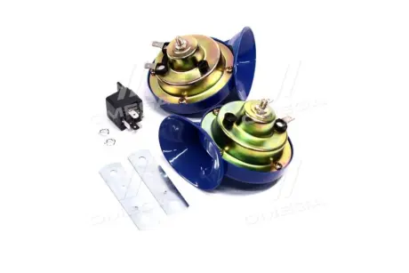 Сигнал равлик 2шт синій 12V ДК DK SL3001