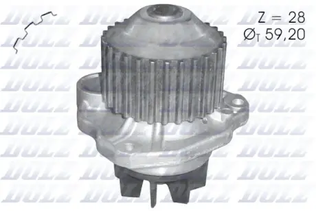 Водяний насос (вир-во) DOLZ C123