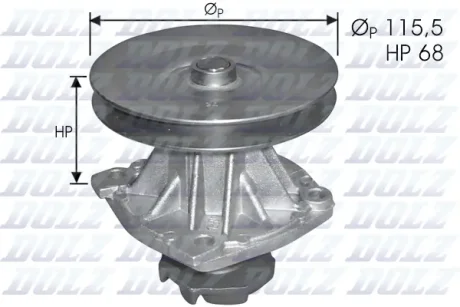 Помпа водяна DOLZ S135