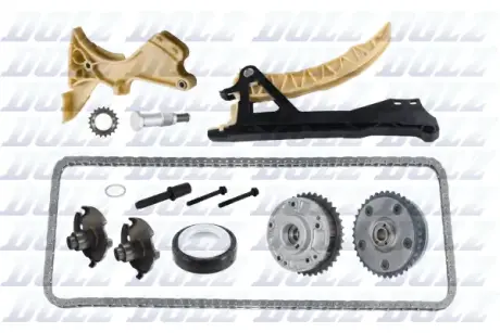 Комплект ланцюга ГРМ з ваносними шестернями BMW N42/N46 1,6/1,8 (вир-во) DOLZ SKCB012V