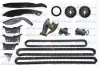 К-кт ланцюга ГРМ Kia Sorento 2.5CRDi 02- (3 ланцюга+7 направл+3 натяжника+герметик+ сальник) DOLZ SKCH039 (фото 1)