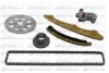 Комплект ланцюга ГРМ з шестернями HONDA 1,8/2,0 16V R18A2/R20Z2 (вир-во) DOLZ SKCH076 (фото 1)